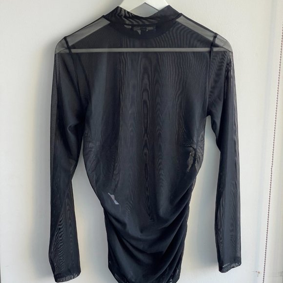 Sheer black top from Banana Republic - Picture 4 of 4